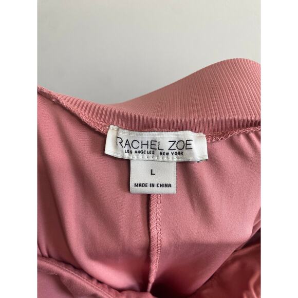 Stylish Muted Pink Pull-On Ankle Pants - Size Large - Picture 11 of 12